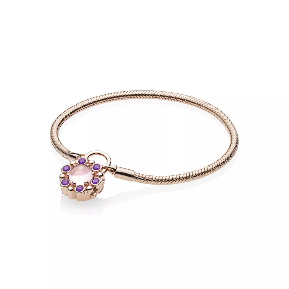 pandora moments pandora rose kilitli bileklik 587635npm