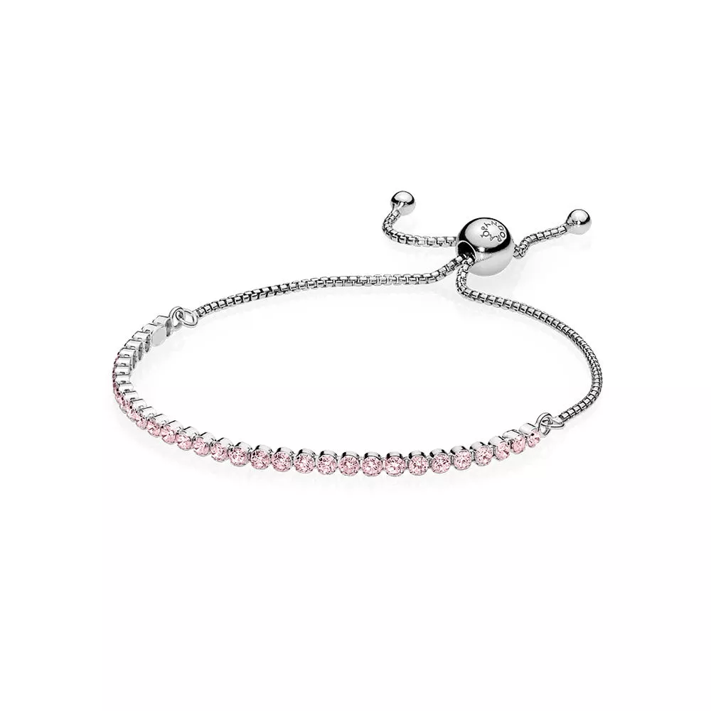 pandora pembe kübik zirkon bilezik 590524pcz