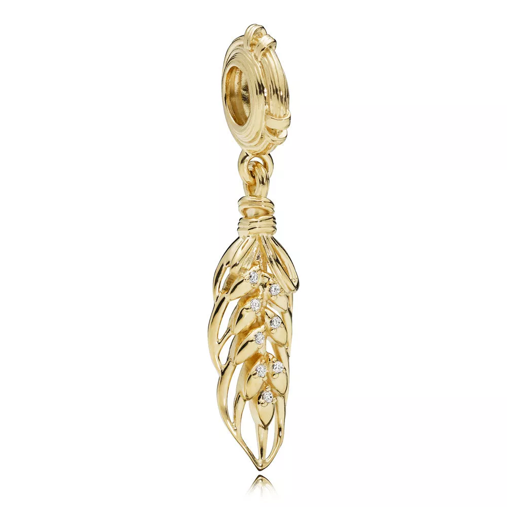 pandora sallantili charm sallantılı buğday 767586cz