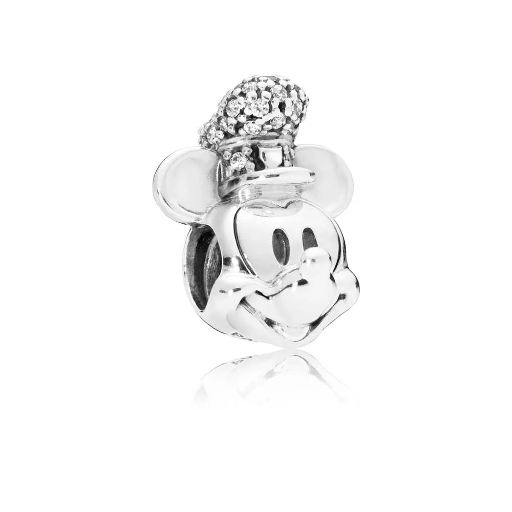 disney pandora charm streamboat willie portresi 797499cz