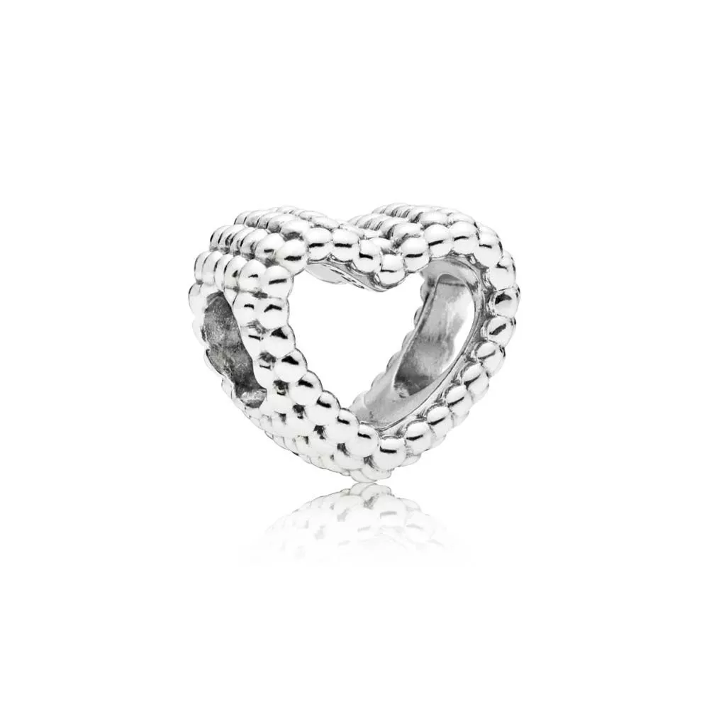 pandora charm boncuklu kalp küresi 797516