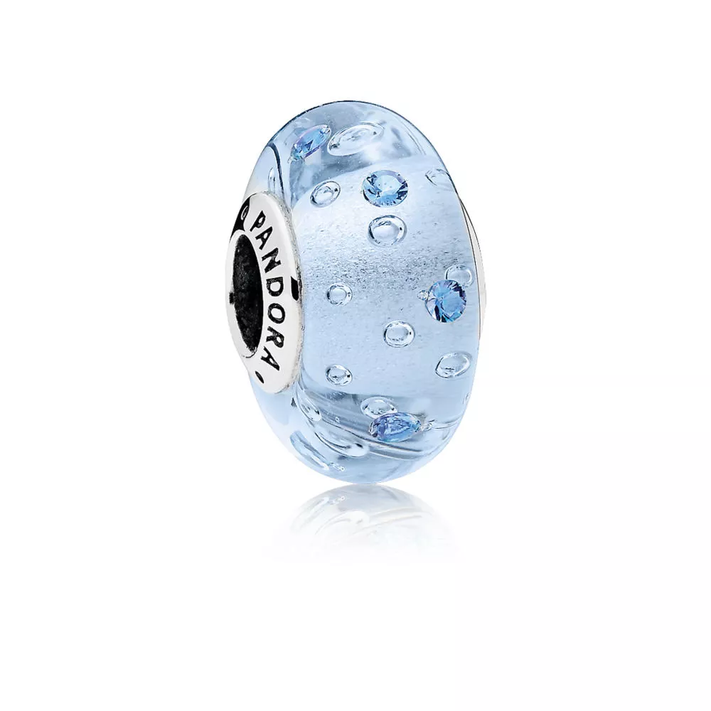 pandora charm buz damlalı cam 796365czb
