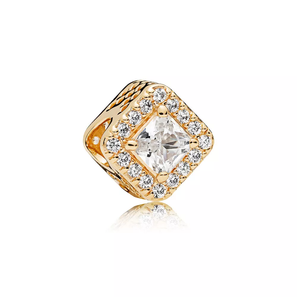 pandora charm geometrik parıltı 756207cz