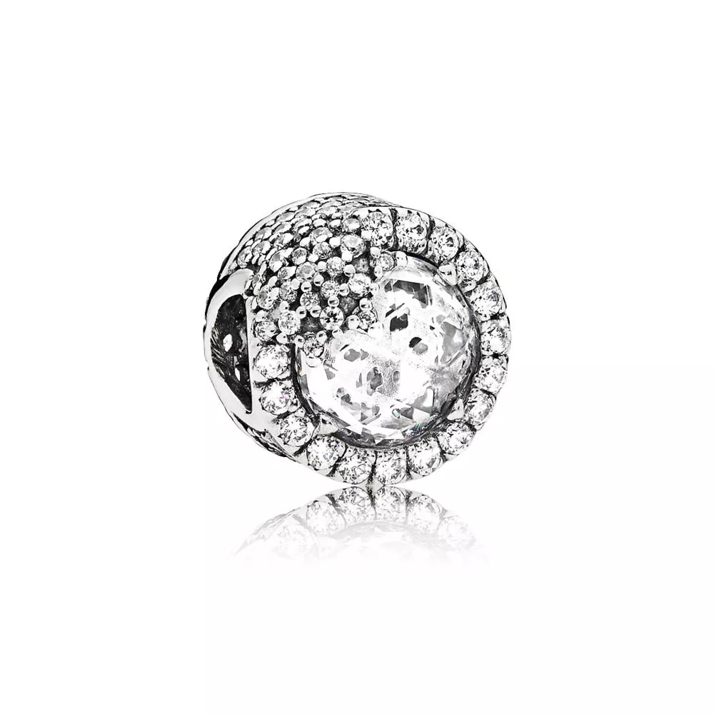 pandora charm göz alıcı kar tanesi 796358cz
