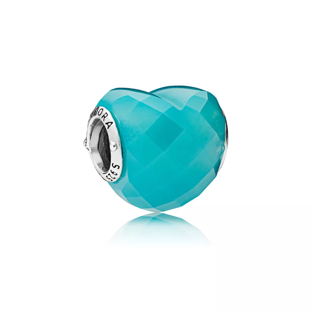 pandora charm sevginin mavi şekli 796563nsc