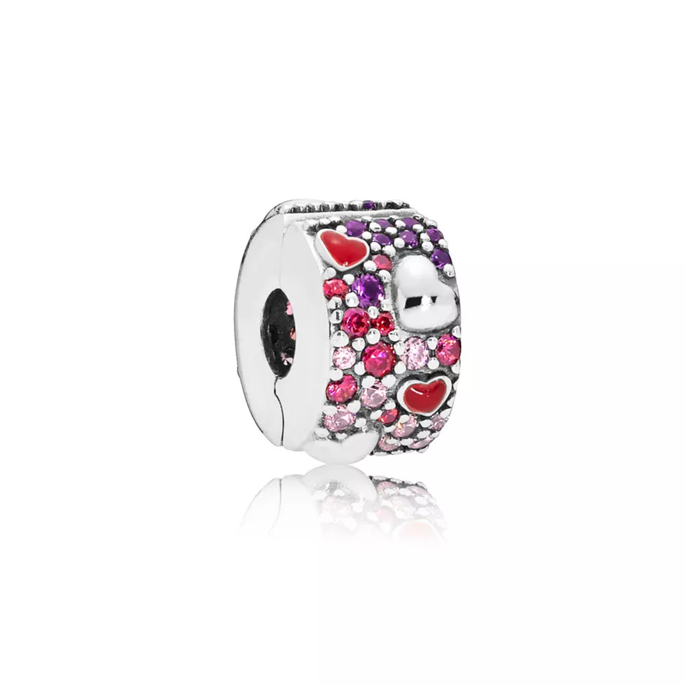 pandora clip asimetrik aşk kalpleri 797838czrmx