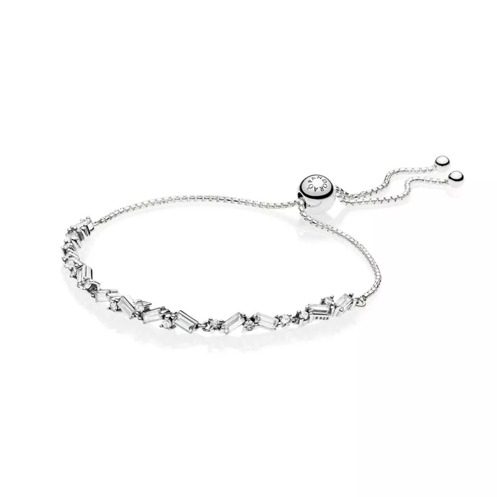 pandora işıltılı buz parçacıkları bilezik 597558cz