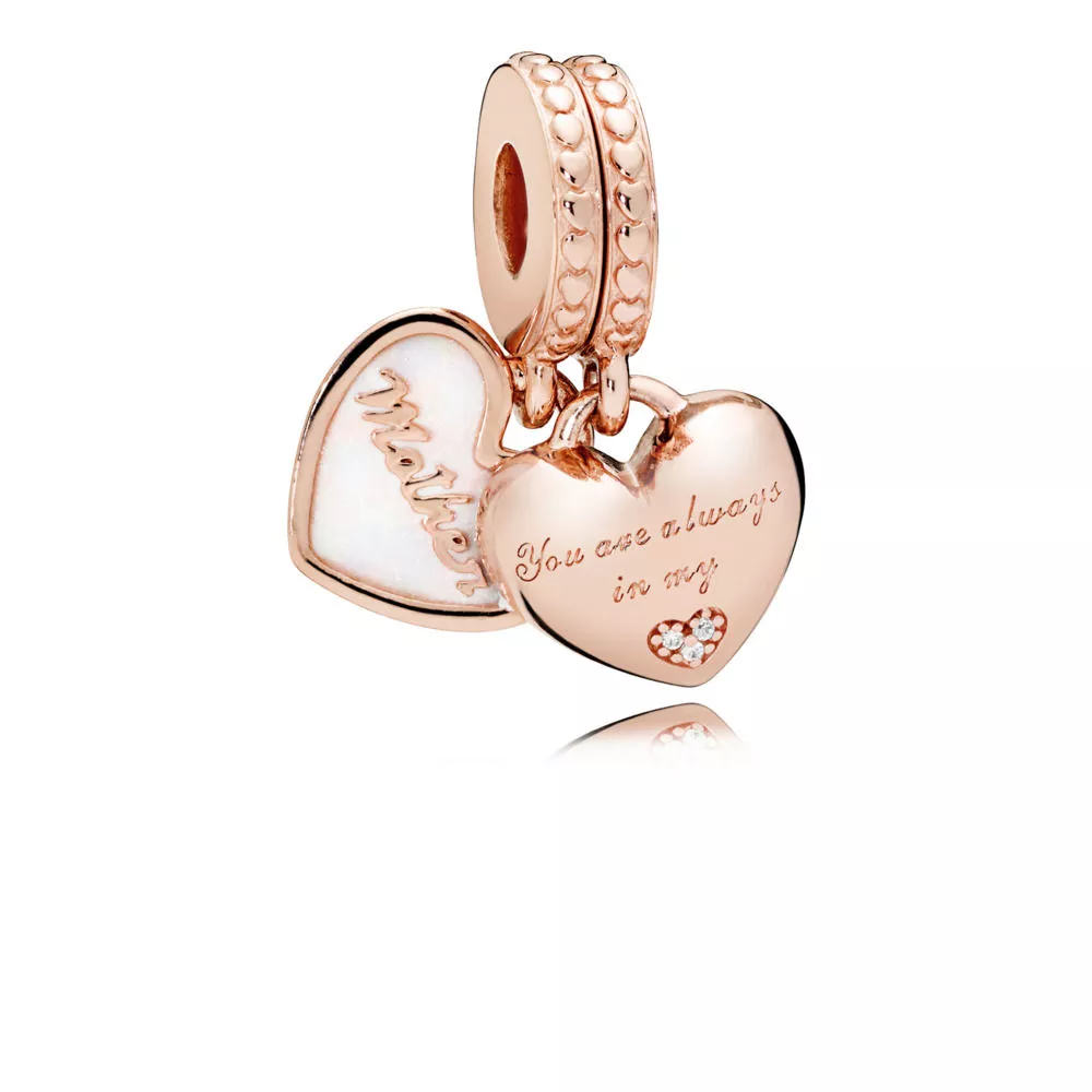 pandora sallantili charm anne kızı kalbi 782072en23