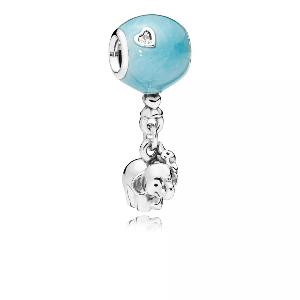pandora sallantili charm fil mavi balon 797239en169