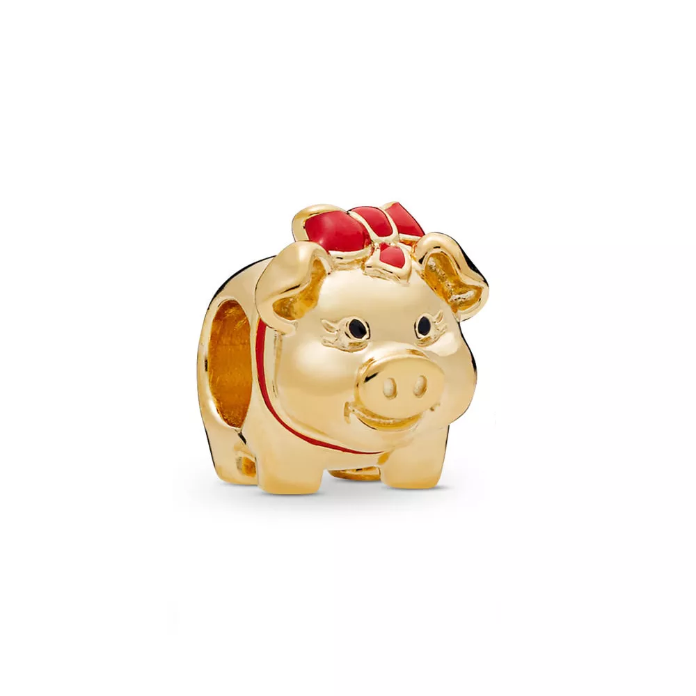 pandora shine charm domuz 767815enmx