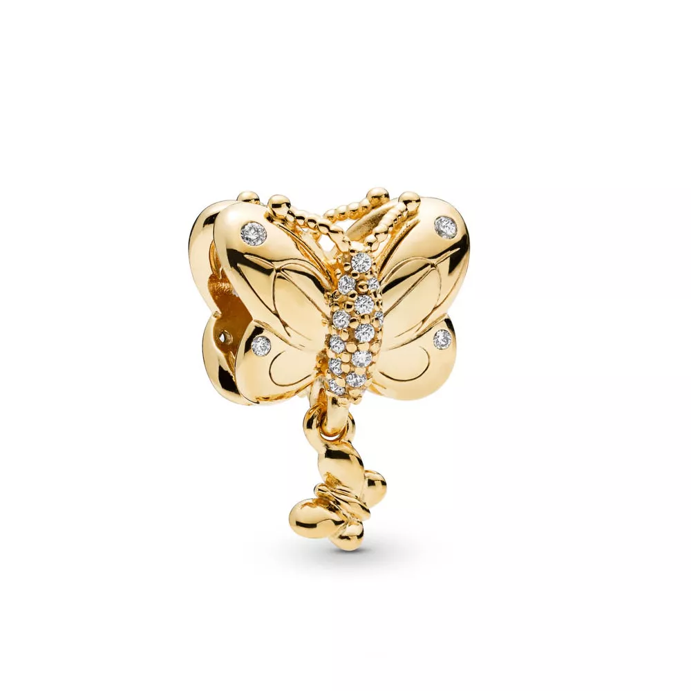 pandora sallantili charm değerli kelebek 767899cz