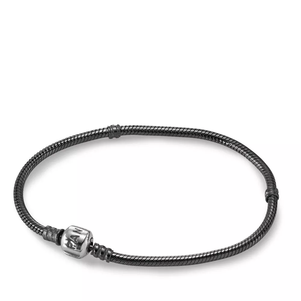 pandora oksitlenmiş gümüş bileklik 590702ox