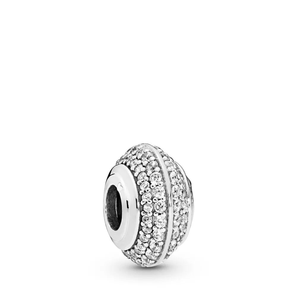 pandora ayraçlar charm işıltılı pave 798066cz