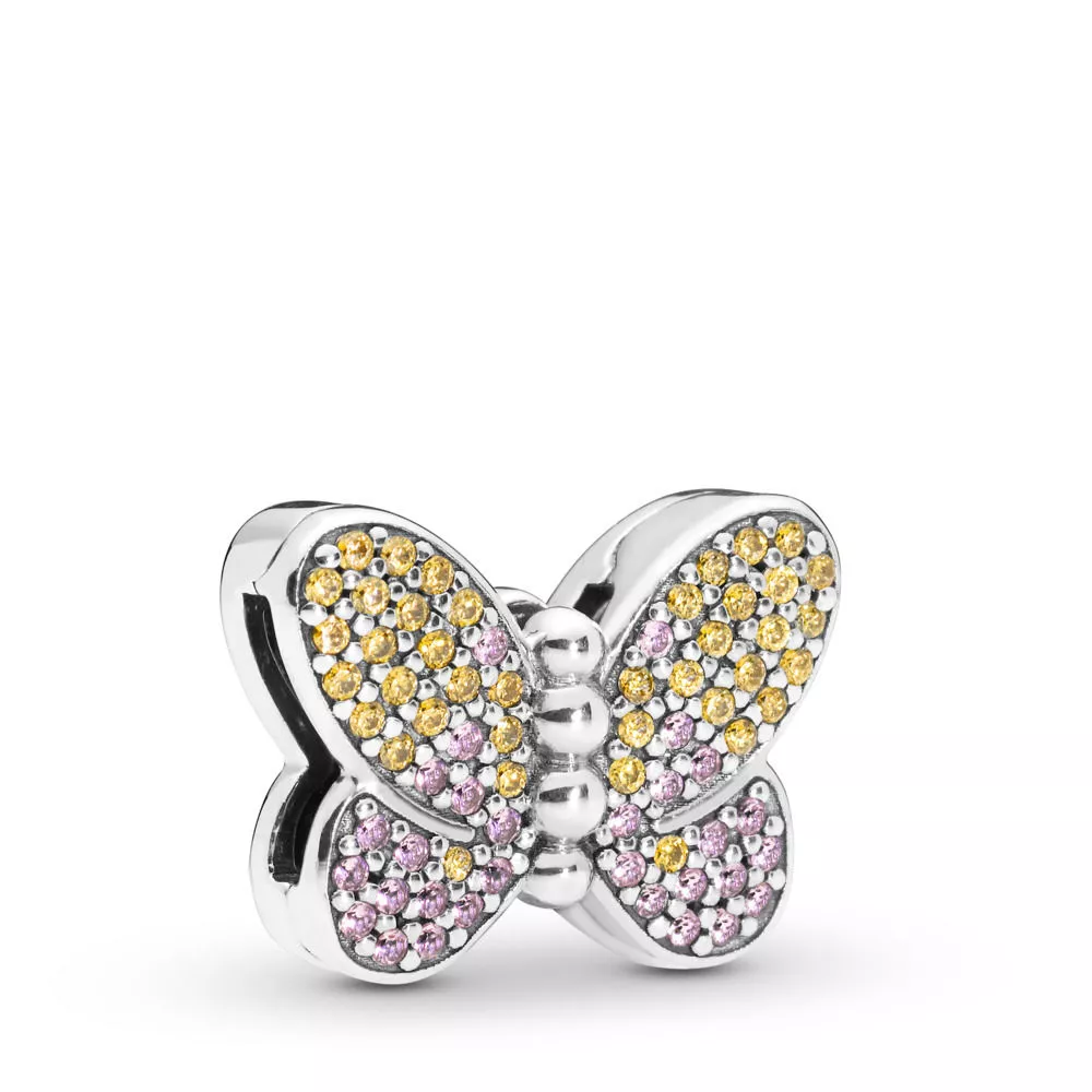 pandora reflexions charm işıldayan kelebek 797864czm