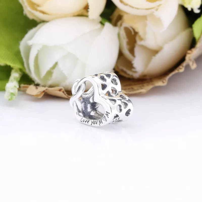 (resim) ‘Seni Seviyorum Anne’ Sonsuzluk Kalbi Charm - 798825C00 - Görüntüle 4
