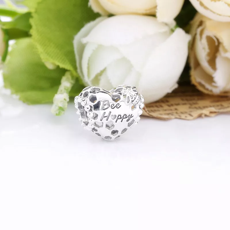 (resim) Pandora Arı Mutlu Petek Kalp Charm - 798769C00 - Görüntüle 2