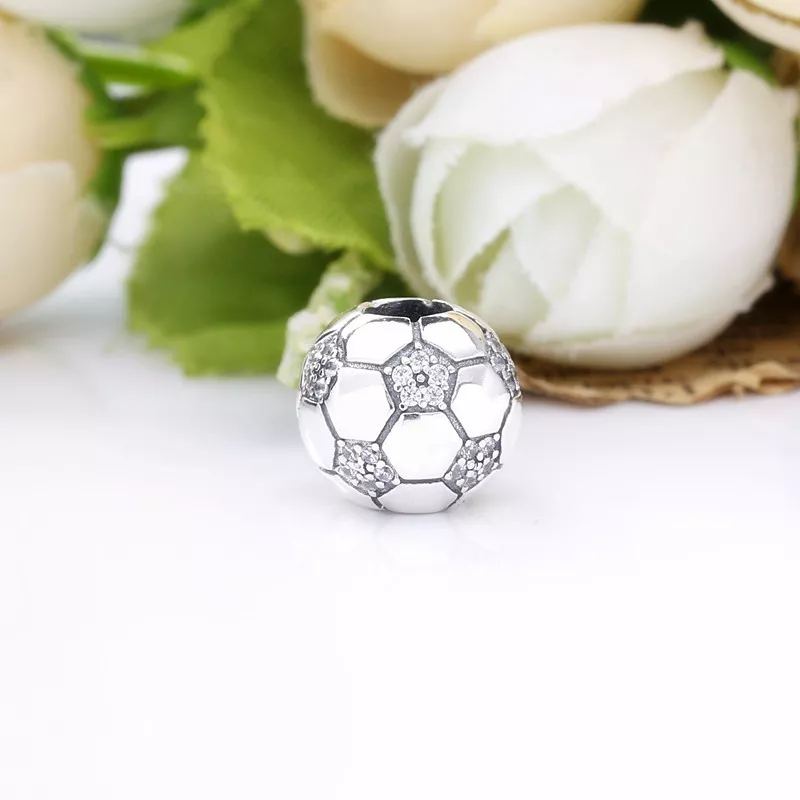 (resim) Pandora Köpüklü Futbol Charm - 798795C01 - Görüntüle 3