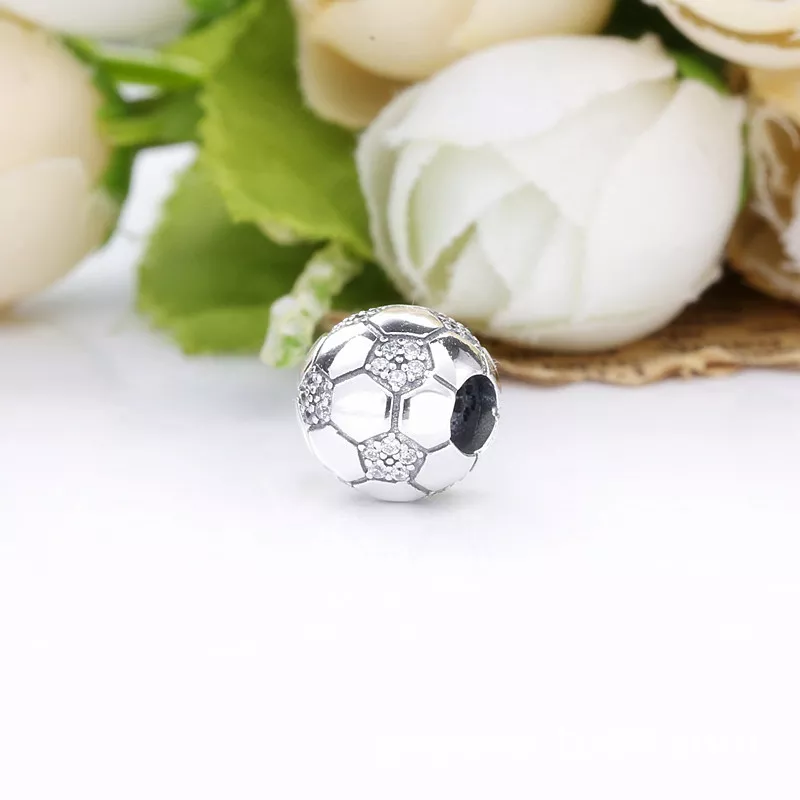 (resim) Pandora Köpüklü Futbol Charm - 798795C01 - Görüntüle 4