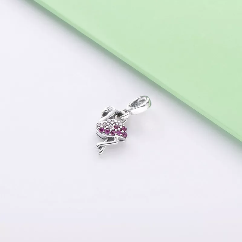 (resim) Pandora Benim Pembe Flamingom Sallantılı Charm - 798982C01 - Görüntüle 2