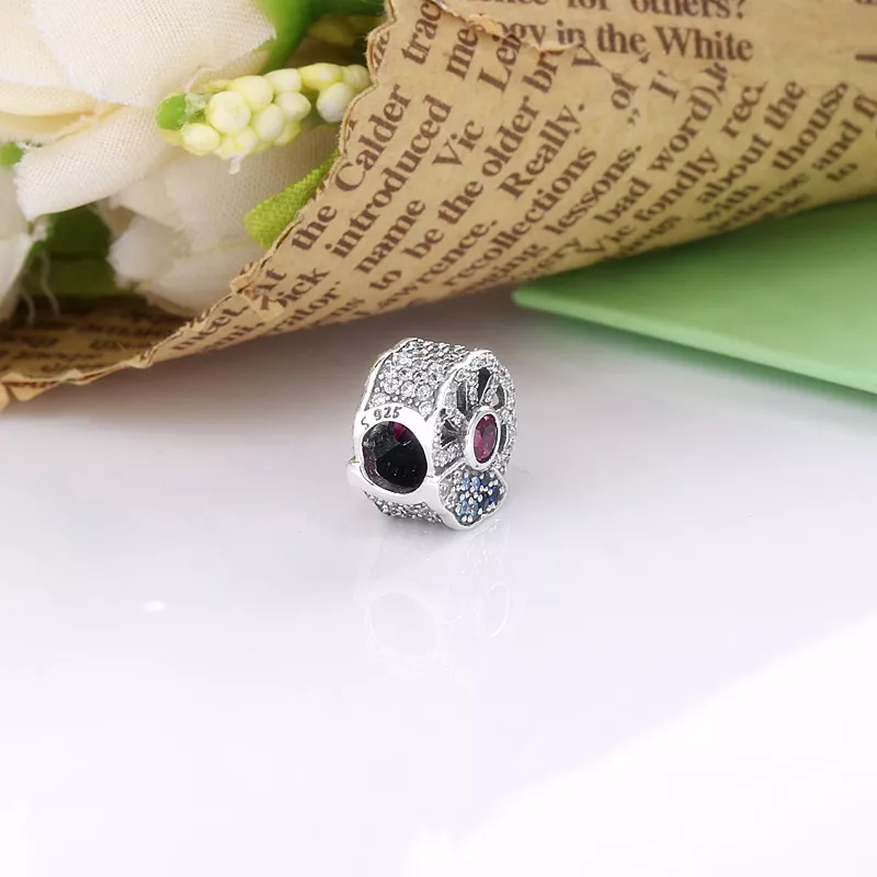 (resim) Pandora Mavi ve Pembe Yelpaze Charm - 798178CZMX - Görüntüle 4