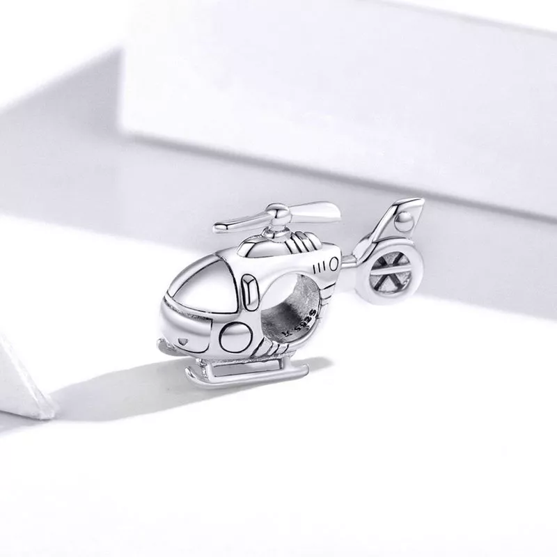 (resim) Pandora tarzı Küçük Helikopter Charm - SCC1699 - Görüntüle 2