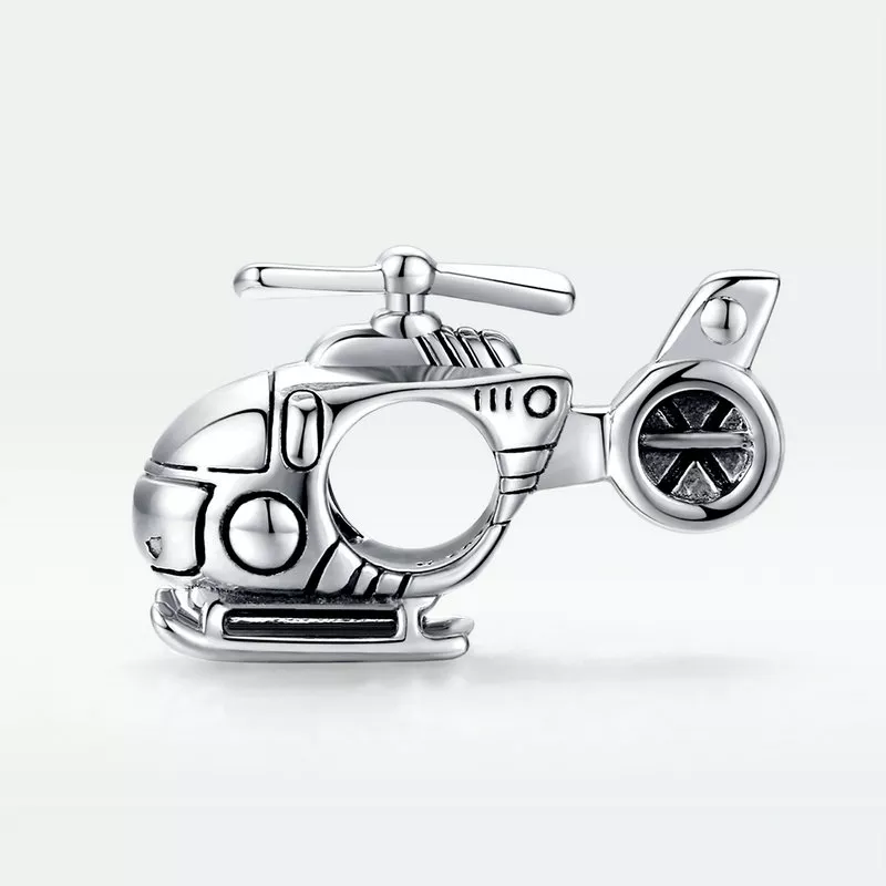 (resim) Pandora tarzı Küçük Helikopter Charm - SCC1699 - Görüntüle 5