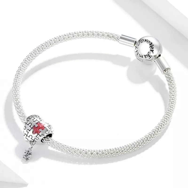 (resim) Pandora tarzı Otizm Charm - SCC1635 - Görüntüle 3