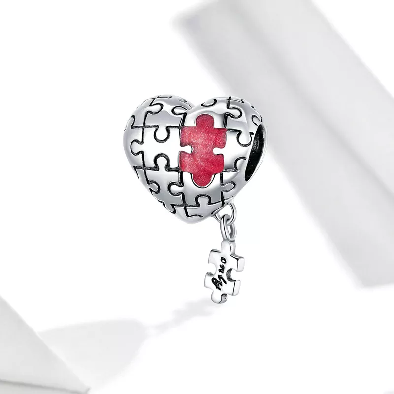 (resim) Pandora tarzı Otizm Charm - SCC1635 - Görüntüle 4