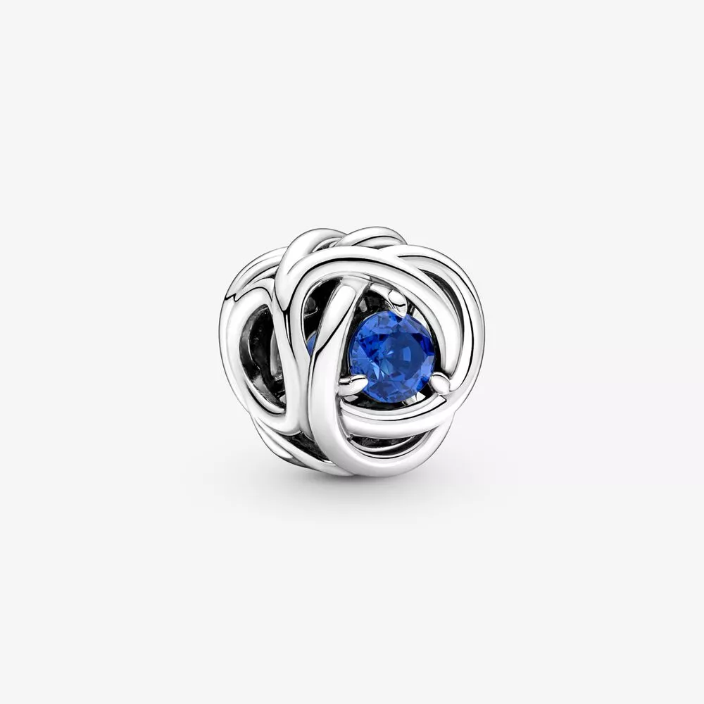 pandora eylül mavi sonsuzluk halka charm 790065c07