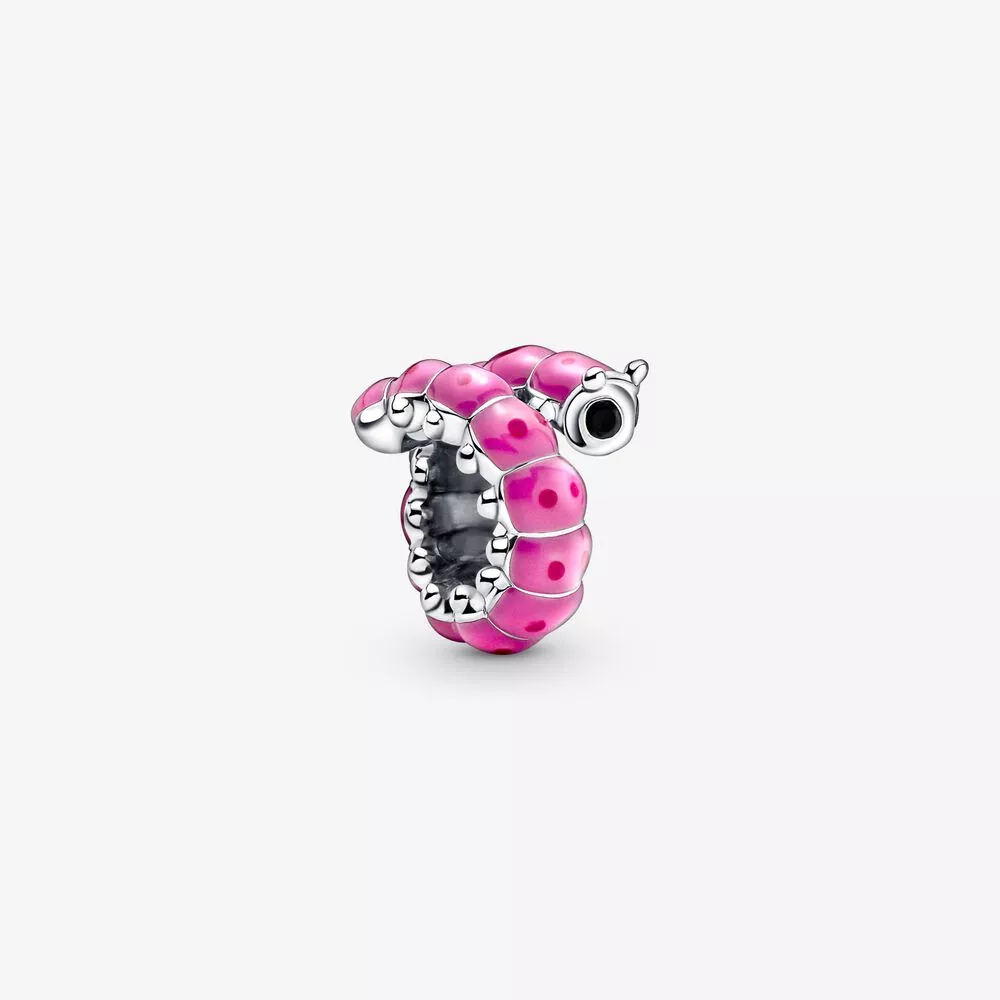 pandora sevimli kıvrımlı tırtıl charm 790762c01