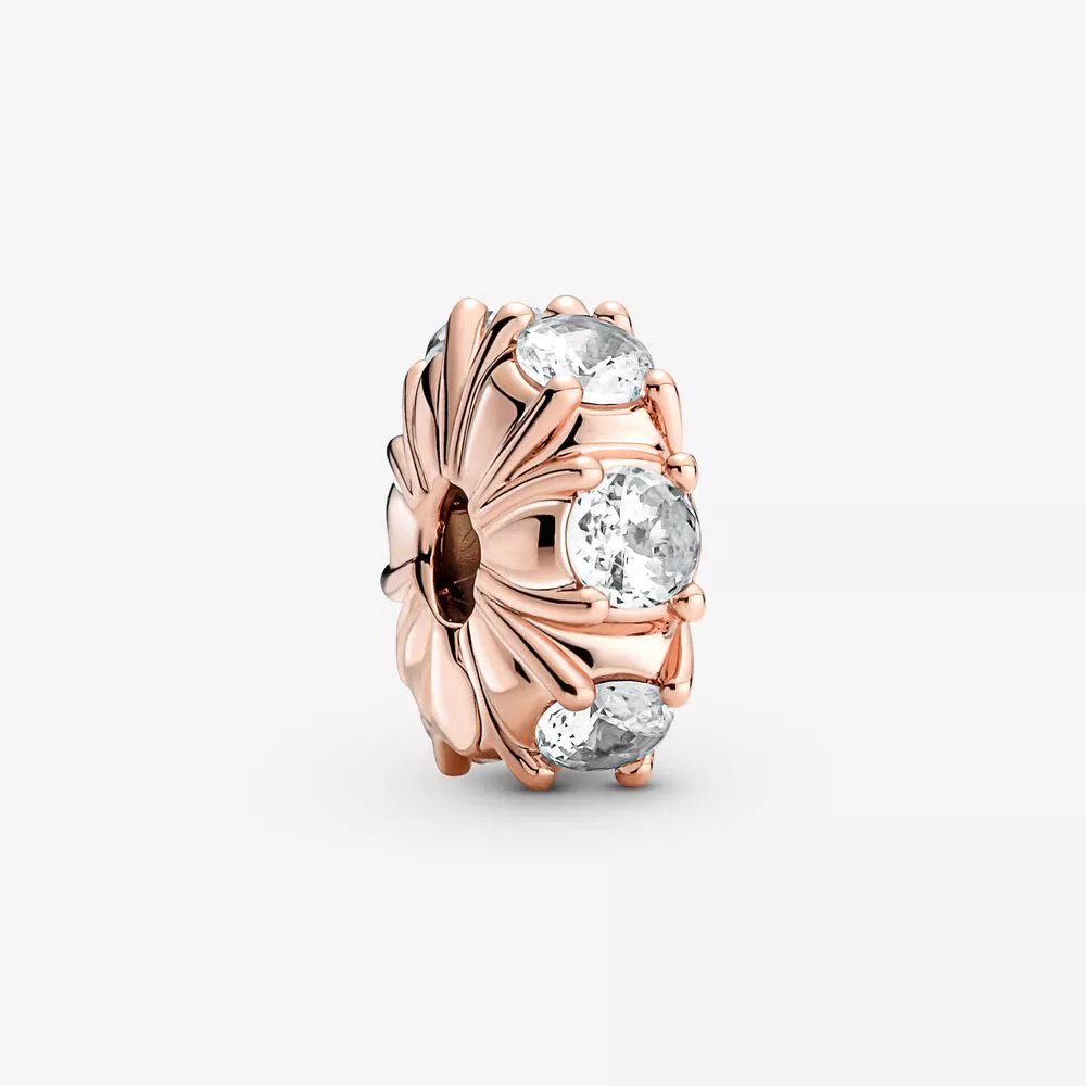 pandora uzun uçlu parıldayan klips küpe 780046c01