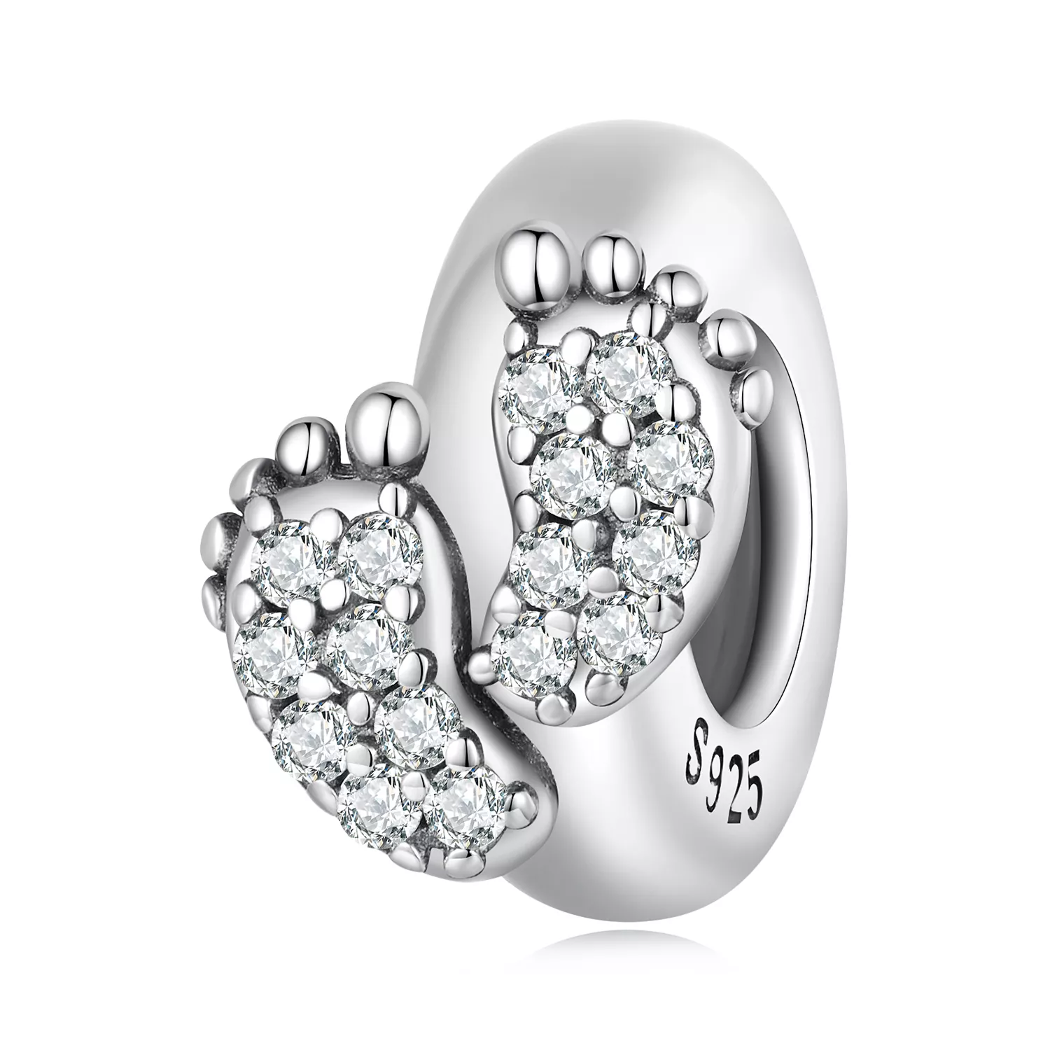 pandora stil bebek ayak spacer şarm bsc688