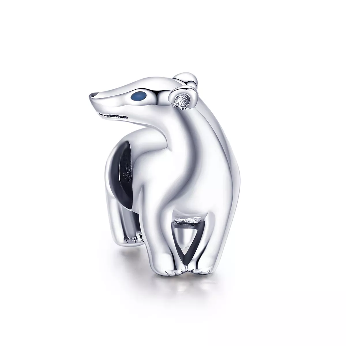 pandora stili kutup ayısı charm bsc058