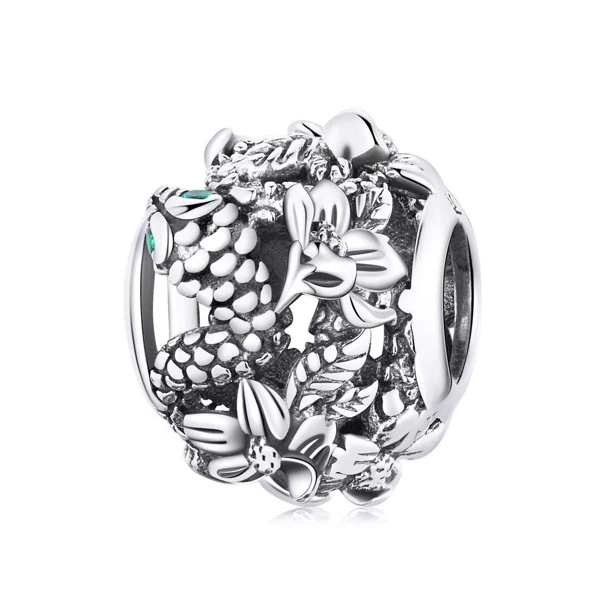 pandora stili retro ruh yılan künye scc2135