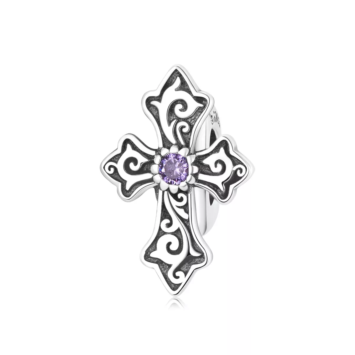 pandora tarzı retro desenli haç şansı bsc583