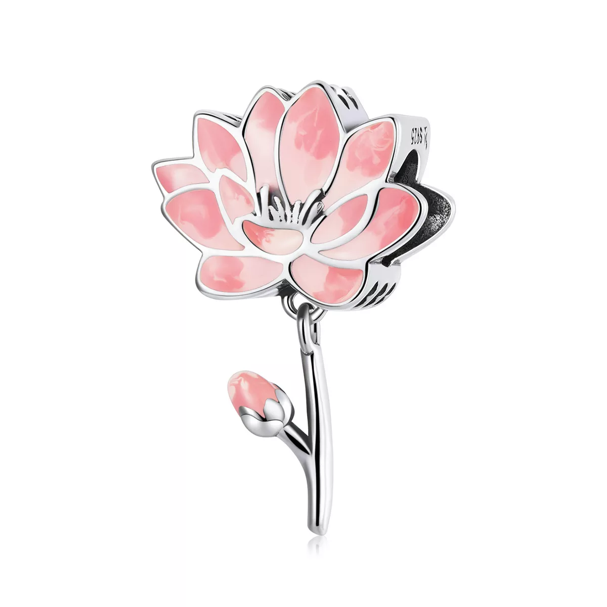 pandora tarzı taze lotus charm scc2157