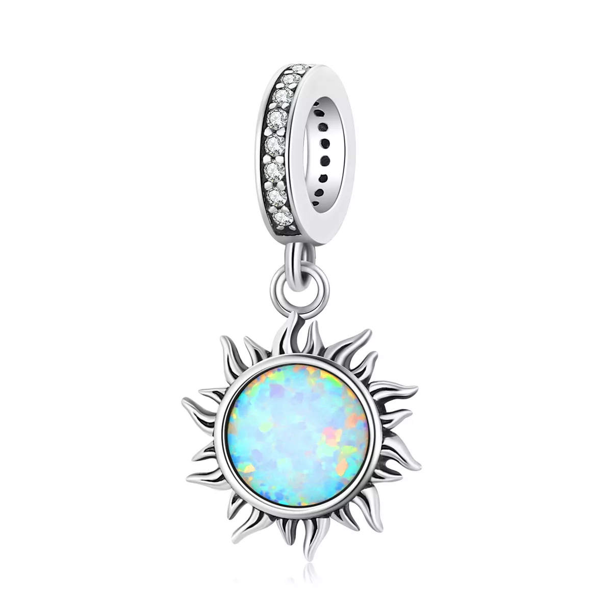pandora stili opal küçük güneş asma scc2005