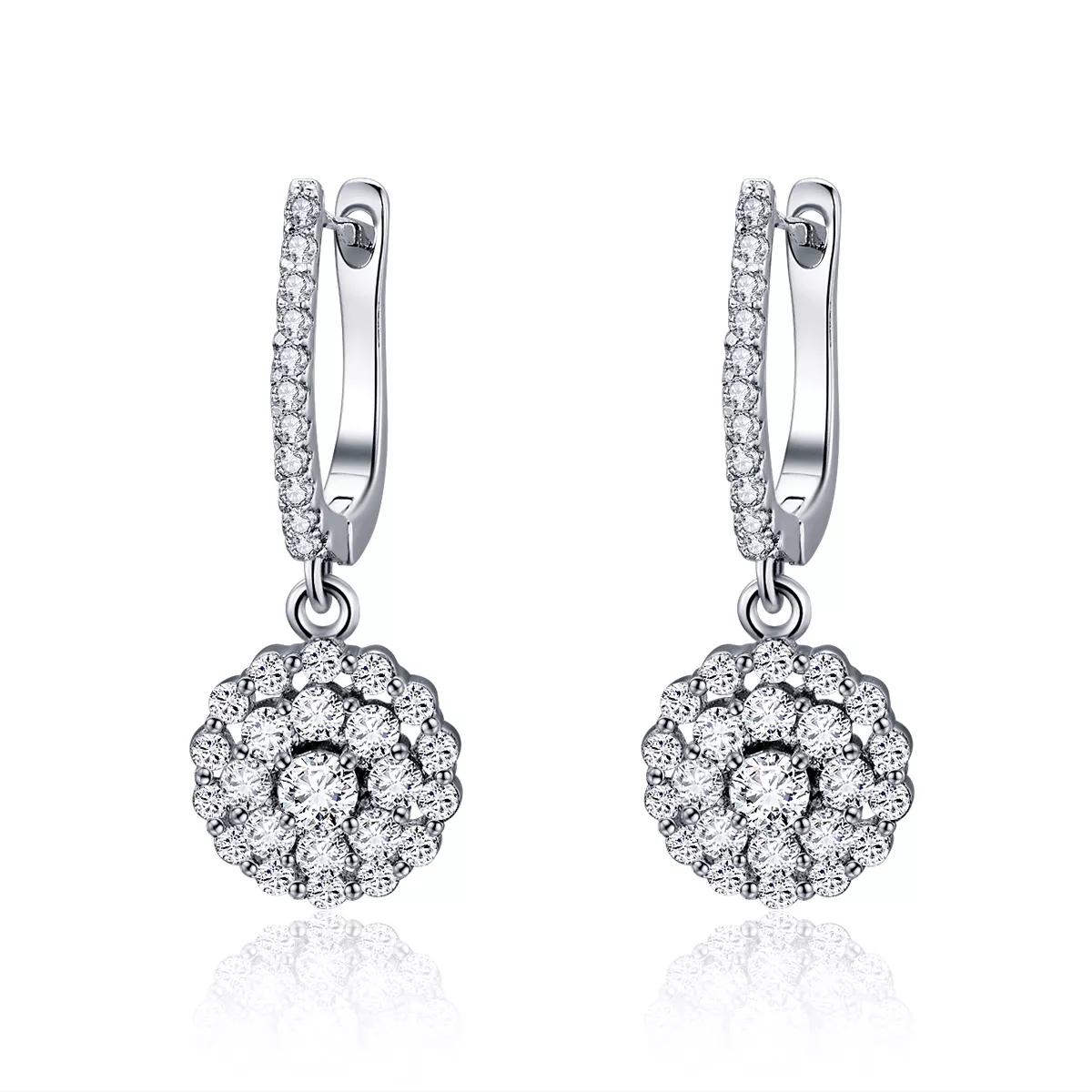 pandora stili işığın çiçeği küpe sce517