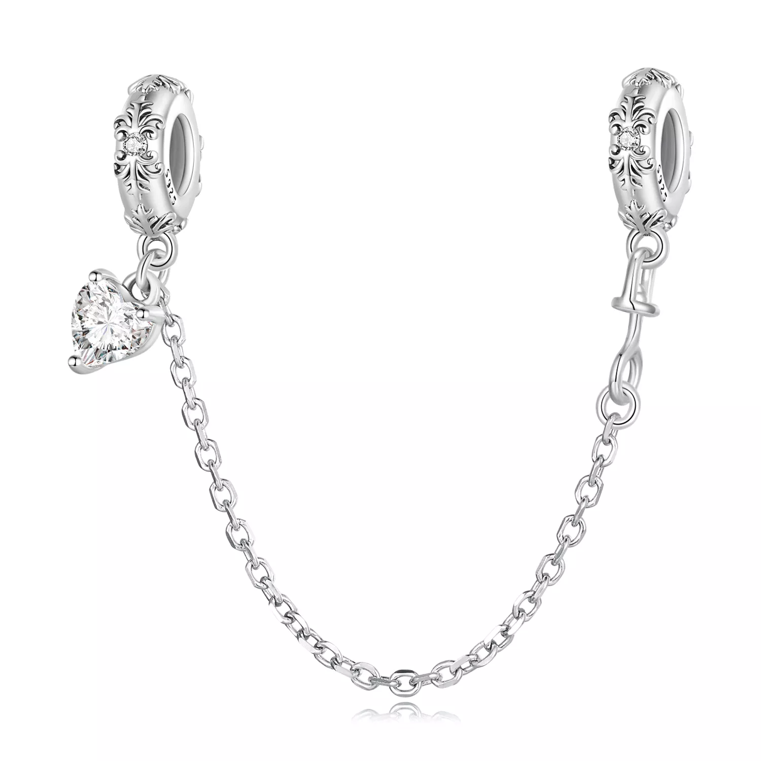 pandora stili retro desen güvenlik zinciri scc2407