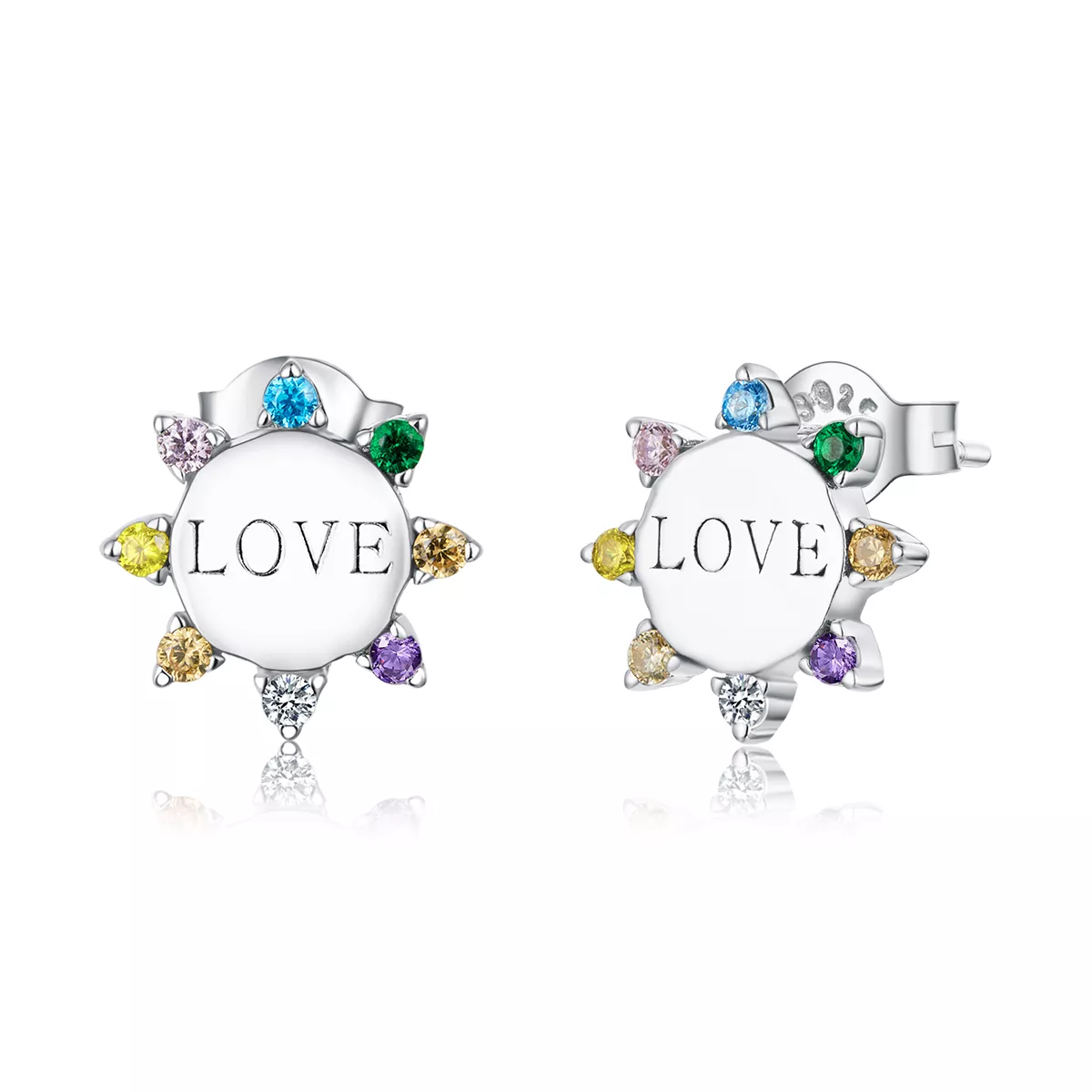 pandora stil tatlı aşk küpe sce892