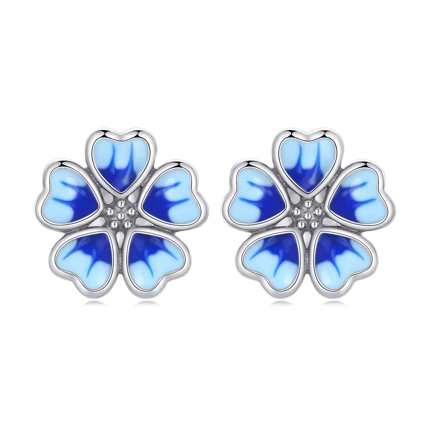 pandora stil çiçekli küpe sce1513