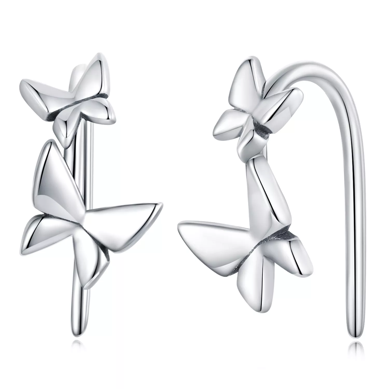 pandora stili kelebek küpe sce1501