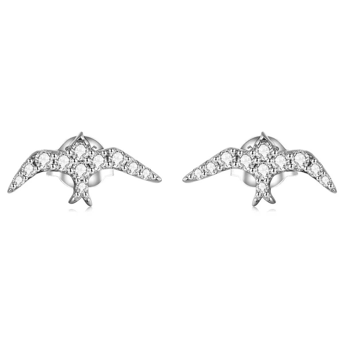 pandora stili mini kırlangıç küpe bse594