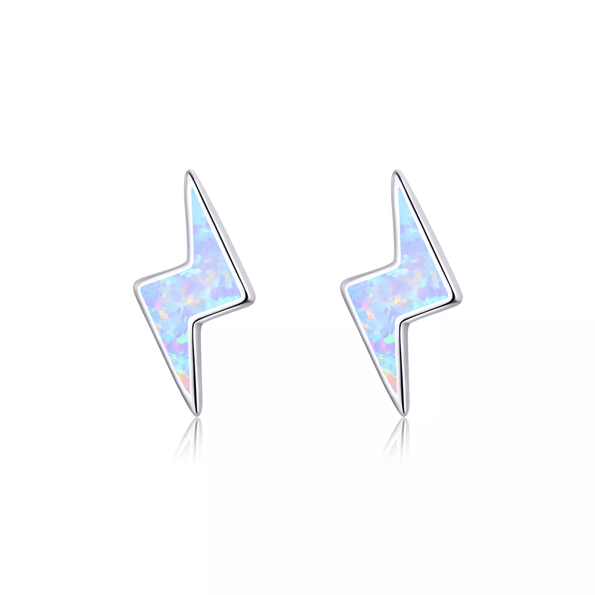 pandora stili opal yıldırım küpe sce860