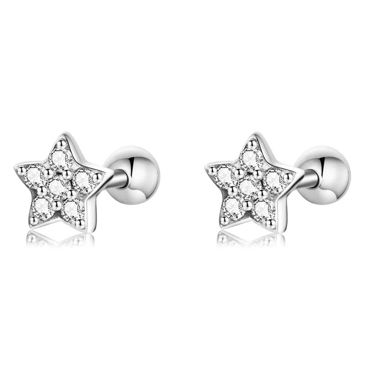 pandora stili parlayan yıldız küpe sce1297