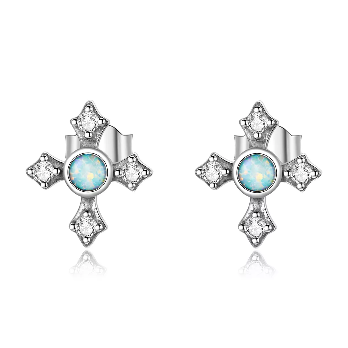 pandora stili vintage haç küpe bse555