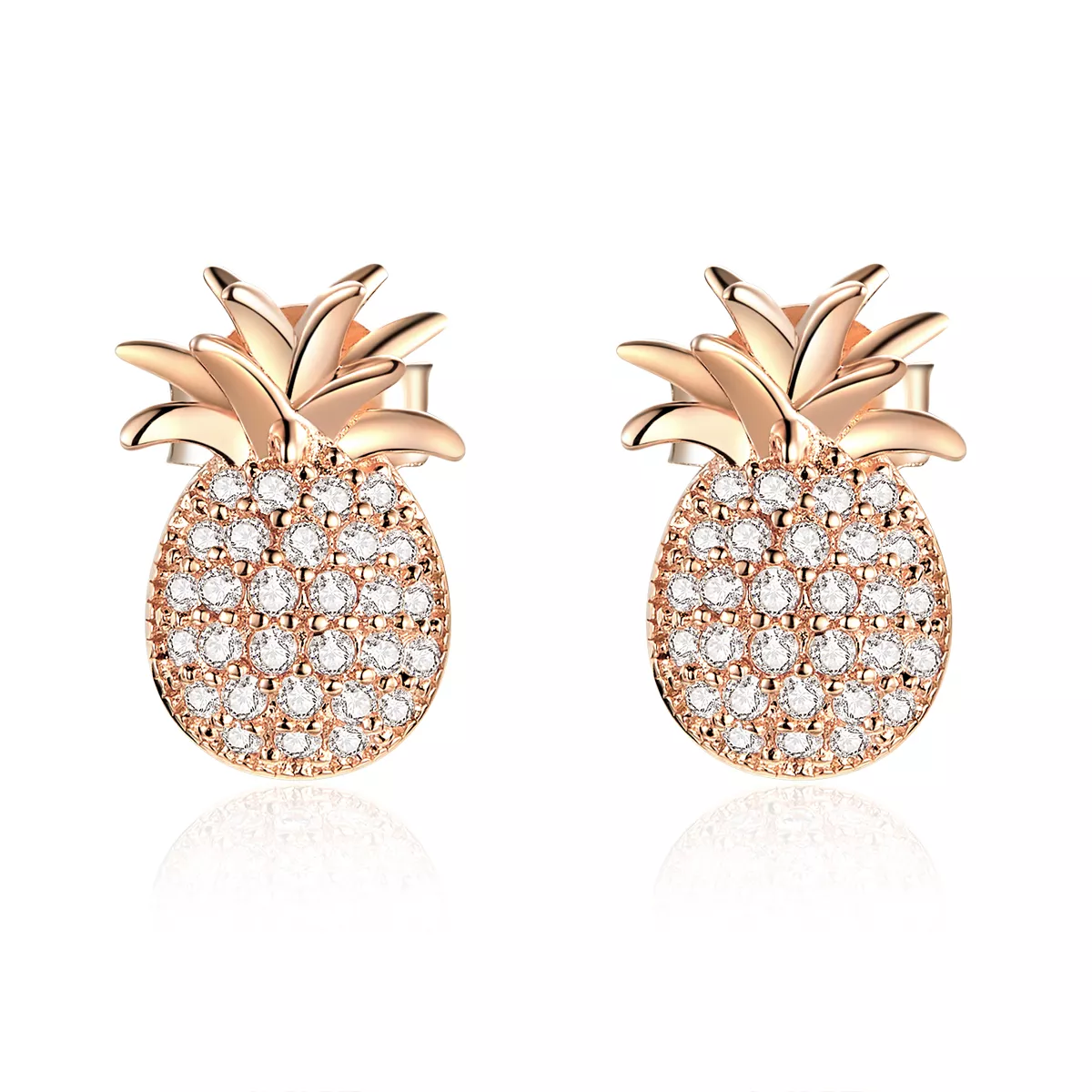 pandora tarzı ananas küpe sce803