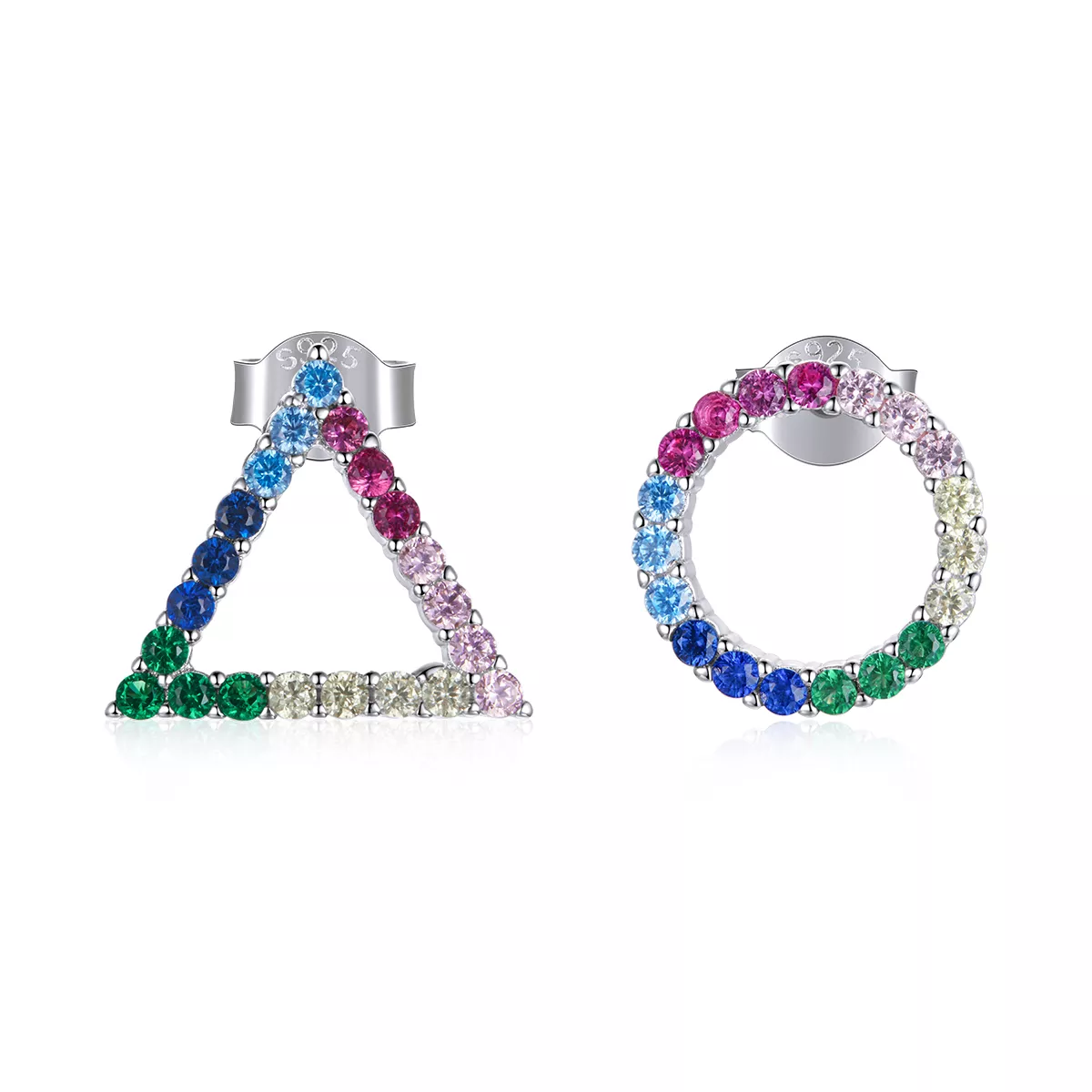 pandora tarzı geometri küpe bse482