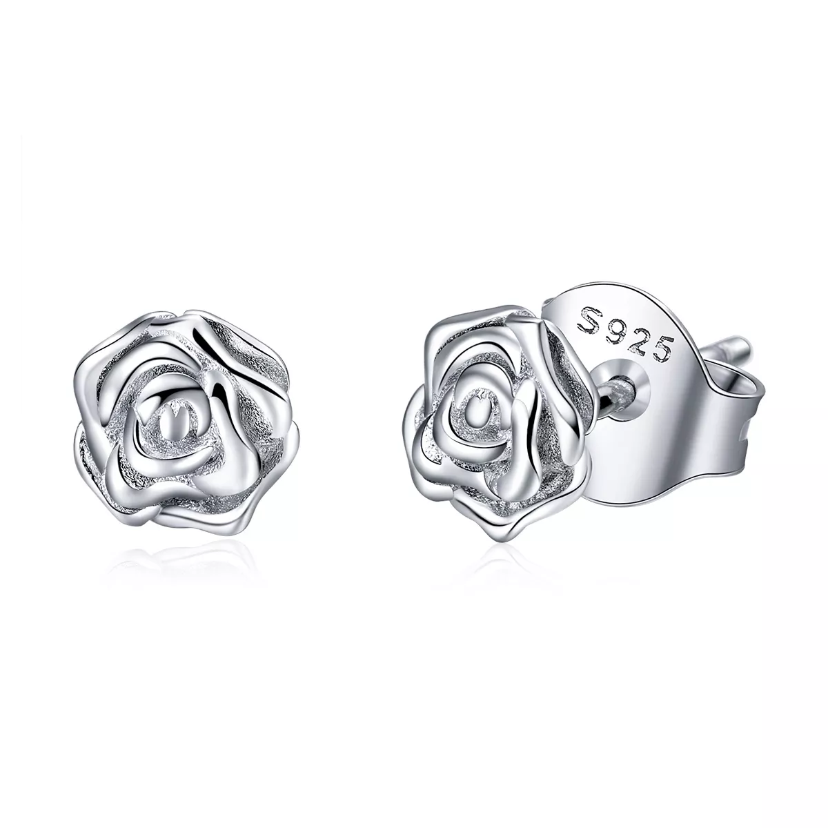 pandora tarzı gül hikayesi küpe bse012