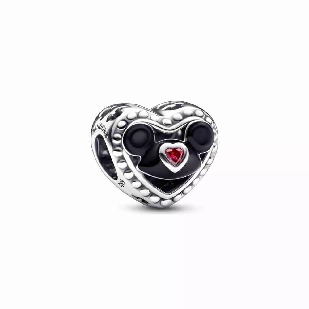 pandora disney parks mickey mouse kulaklık şapka ve kale charm 792276c01